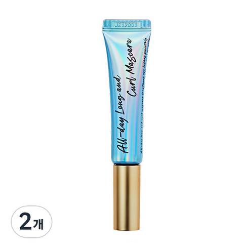 밀크터치 올데이 롱앤컬 마스카라 10g, Black & Brown, 2개