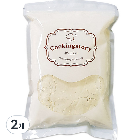 쿠킹스토리 와플 믹스, 2kg, 2개