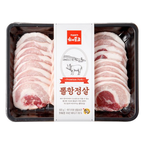 맛있고 쫄깃한 돼지고기로 즐기는 하이포크 한돈 뽈항정 (냉동)