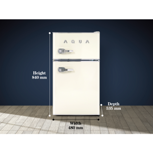 좁은 공간에 스타일을 더하다, 레트로 냉장고