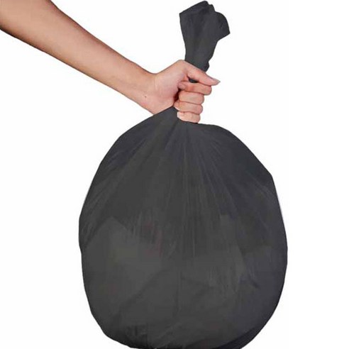 스완 주방 쓰레기봉투 블랙 45 x 60 cm, 27L, 100개
