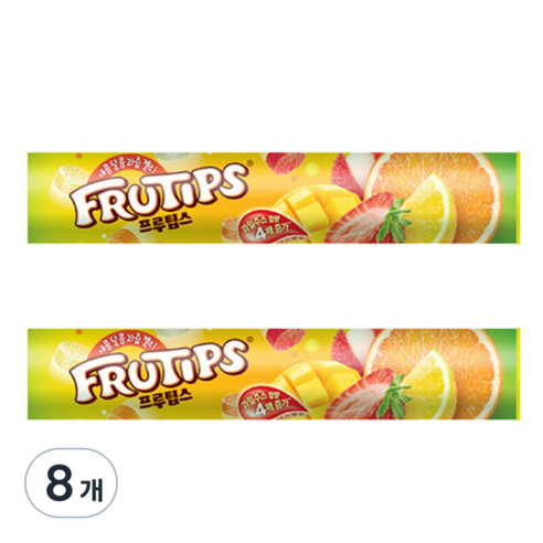 네슬레 프루팁스 오리지널, 140g, 8개