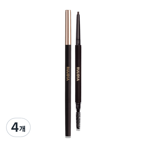 루리디아 이지 디테일 브로우 0.03g, 애쉬 브라운, 4개