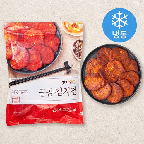 곰곰 김치전(냉동), 1kg, 1개