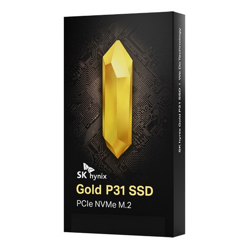 SK하이닉스 GOLD P31 NVMe SSD는 고성능과 우수한 품질을 가지고 있습니다.