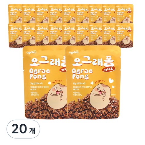 오그래 오! 그래퐁, 30g, 20개