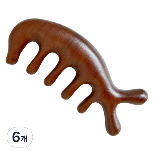 도이뮤 두피 괄사 마사지기 15, 6개