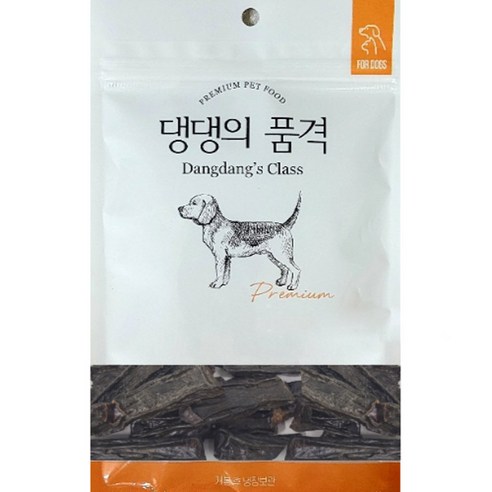 댕댕의품격 강아지 수제간식 300g, 1개, 한우간