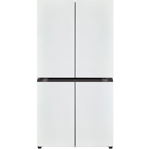대용량, 세련된 디자인, 최고의 편의성의 LG 디오스 오브제컬렉션 4도어 냉장고