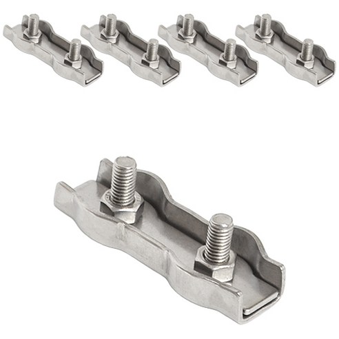 스텐 더블 와이어 클립 5mm, 5개