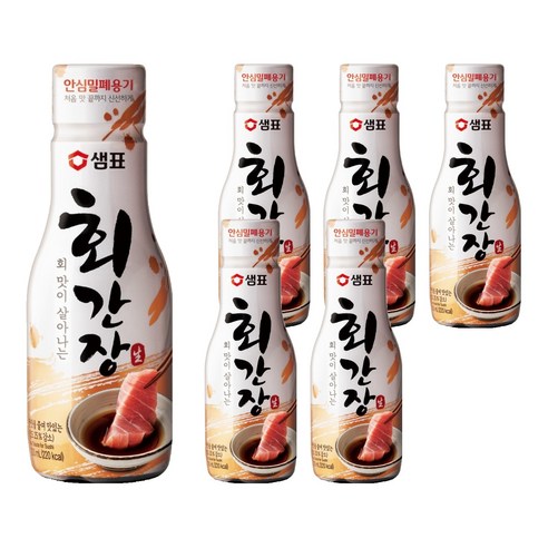 샘표 회 간장, 6개, 200ml