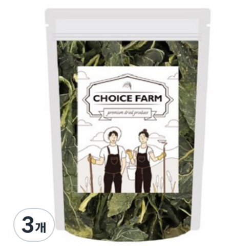 초이스팜 건취나물, 3개, 100g