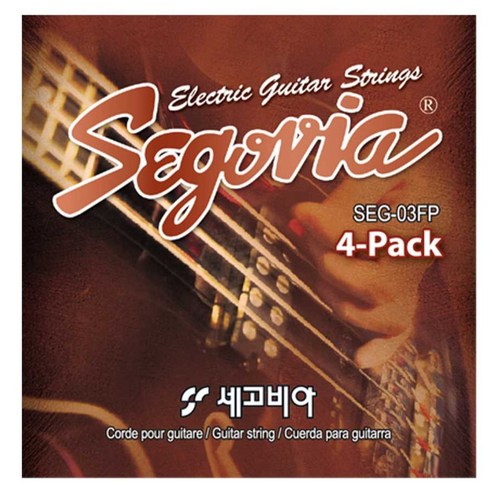 세고비아 일렉트릭 스트링 0942 4세트, 4개