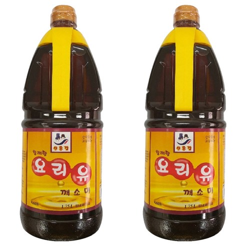 청은 참깨향 요리유 깨소미, 1.75L, 2개