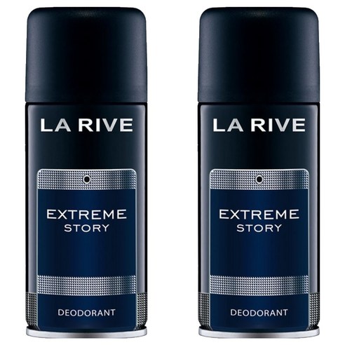 라리브 익스트림 스토리 데오드란트, 150ml, 2개