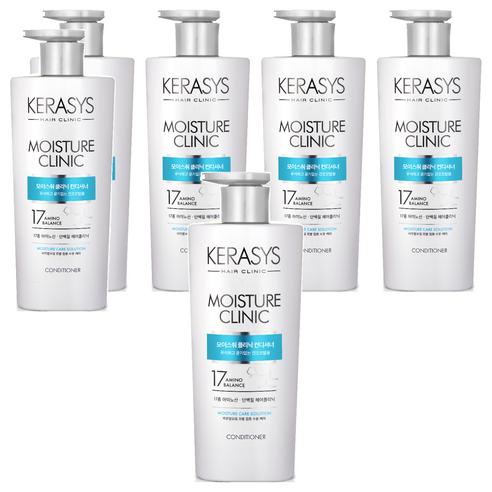 케라시스 모이스춰 클리닉 단백질 컨디셔너, 750ml, 6개