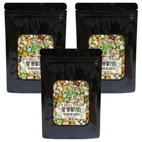 스쿨아이 국내산 팥 분말 생, 200g, 3개