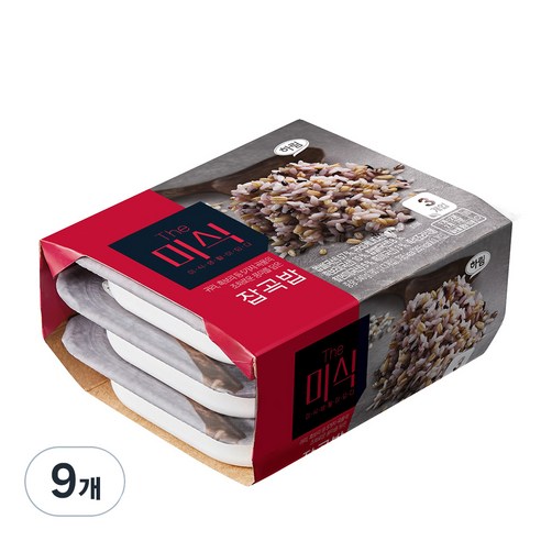 더미식 잡곡밥, 9개, 180g