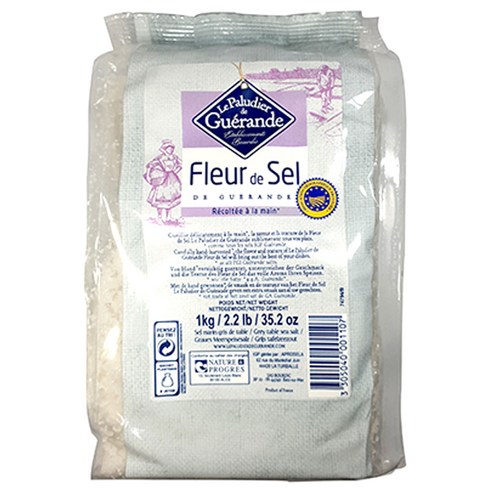 르팔루디에르 플뢰르드셀 게랑드 토판천일염, 1kg, 1개