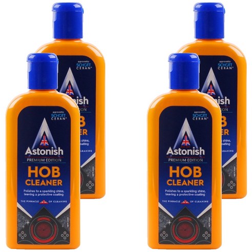 아스토니쉬 인덕션&하이라이트 클리너, 235ml, 4개