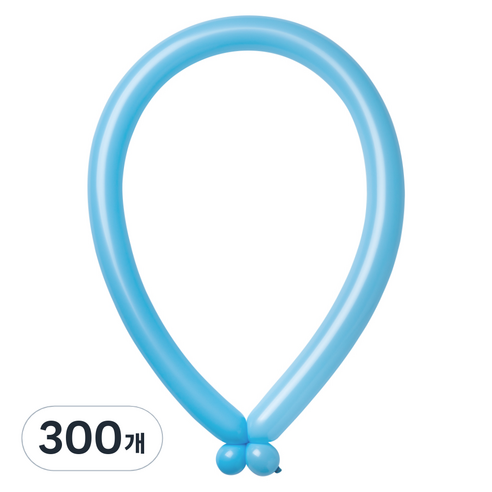 조이벌룬 260 풍선, 라이트블루, 300개