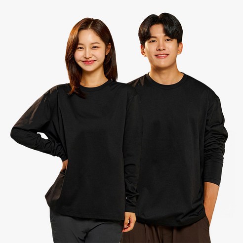 밸롭 남녀공용 무지 좋은 소로나 데일리 기본 Ver 2 긴팔 티 BC3STLU001
