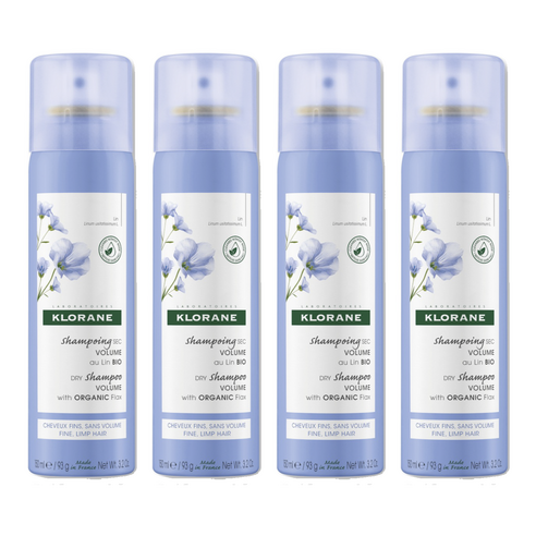 클로란 볼륨 드라이샴푸 플렉스향, 150ml, 4개