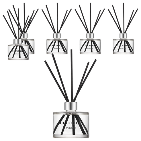 코코도르 퍼퓸 디퓨저, 화이트머스크, 200ml, 6개