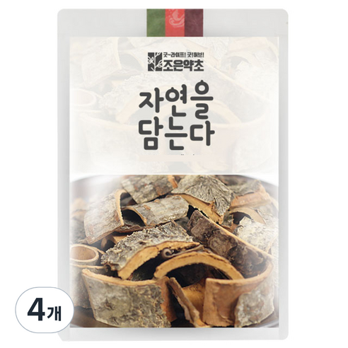 조은약초 마가목 정공피 껍질, 200g, 4개