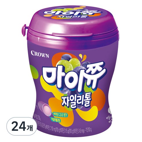 마이쮸 자일리톨 포도, 4개, 110g