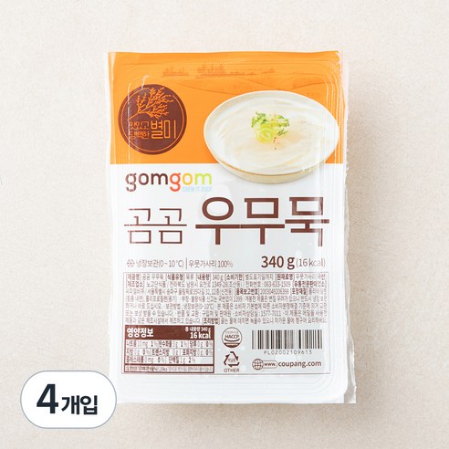 곰곰 우무묵, 340g, 1개입, 4개
