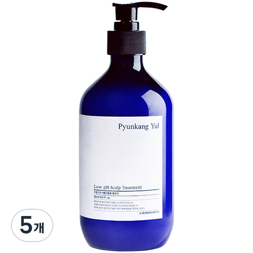 편강율 약산성 두피 트리트먼트, 5개, 500ml