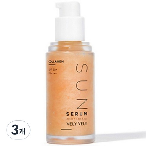 벨라오로라 선크림 블리블리 콜라겐 선세럼 SPF50+ PA++++, 30ml, 3개 Best Top5