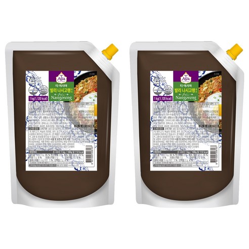 티아시아키친 발리 나시고랭 소스, 2개, 1kg