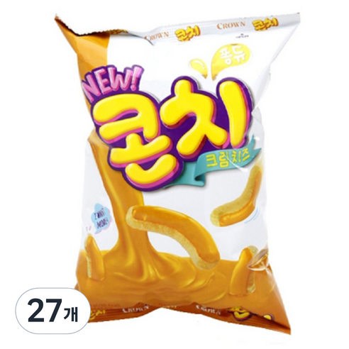 콘치 치즈크림, 110g, 27개