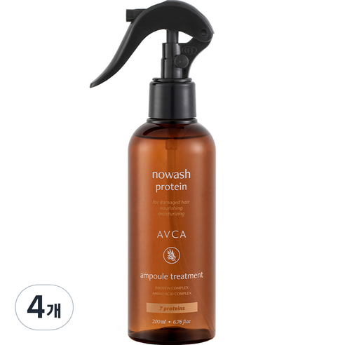 아브카 노워시 단백질 앰플 트리트먼트, 200ml, 4개