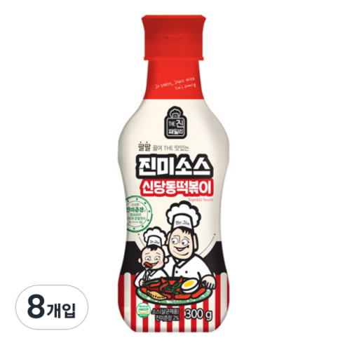 진미소스 신당동떡볶이, 300g, 8개입
