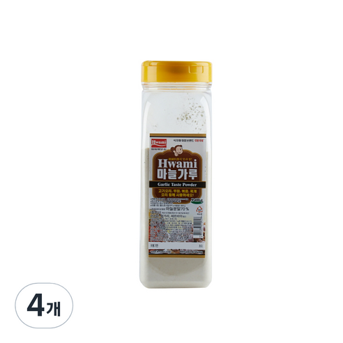 화미 마늘가루 복합, 400g, 4개