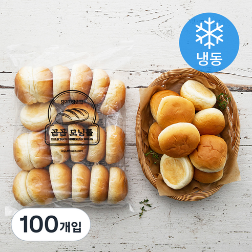곰곰 모닝롤 (냉동), 26g, 100개입