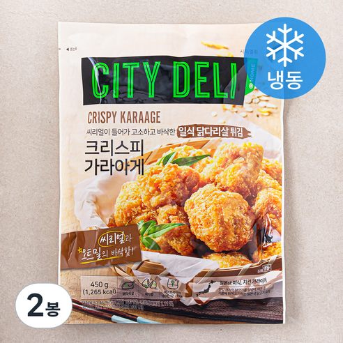 시티델리 크리스피 가라아게 (냉동), 450g, 2봉