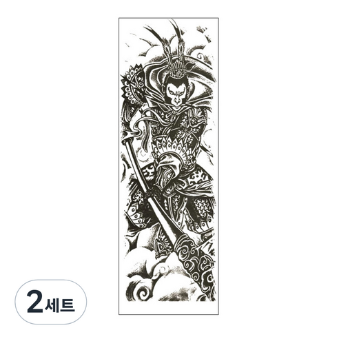파티복닷컴 긴팔 타투스티커 MB-25, 2세트