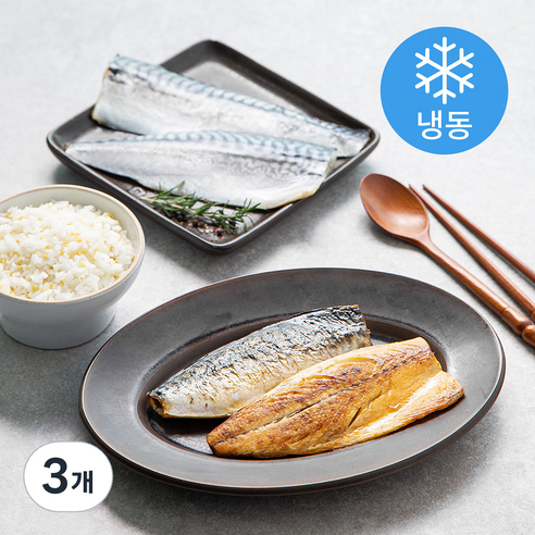 사랑해어 노르웨이 고등어살 (냉동), 900g, 3개