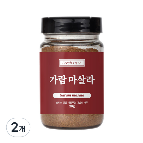 신선약초 가람 마살라 조미료, 90g, 2개