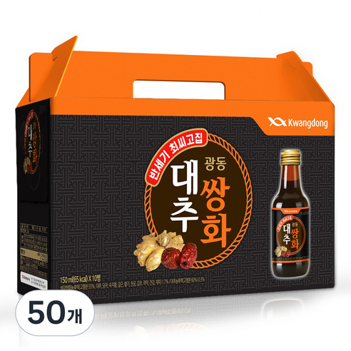 광동제약 대추쌍화, 150ml, 50개