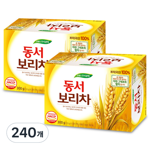동서 보리차, 10g, 30개입, 8개