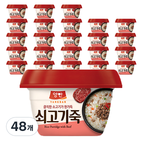 양반 쇠고기죽, 287.5g, 48개