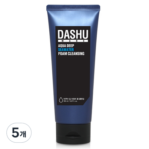 다슈 아쿠아 딥 씨 워터 폼클렌징, 150ml, 5개
