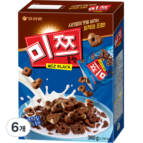 오리온 미쯔 시리얼팩