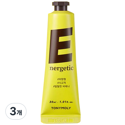 토니모리 MBTI 핸드크림 모이스쳐 E 버베나 시트러스, 30ml, 3개