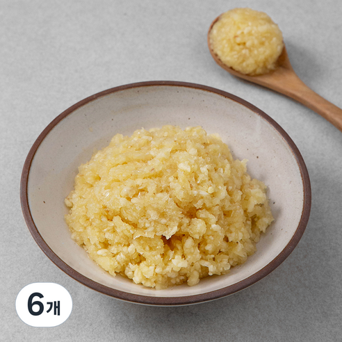 곰곰 국산 다진마늘, 500g, 6개